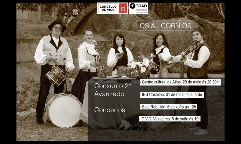 Os Alicornios no IES Castelao. Luns 31 de maio. EXTRAESCOLARES  ETRADVIGO 2020-21