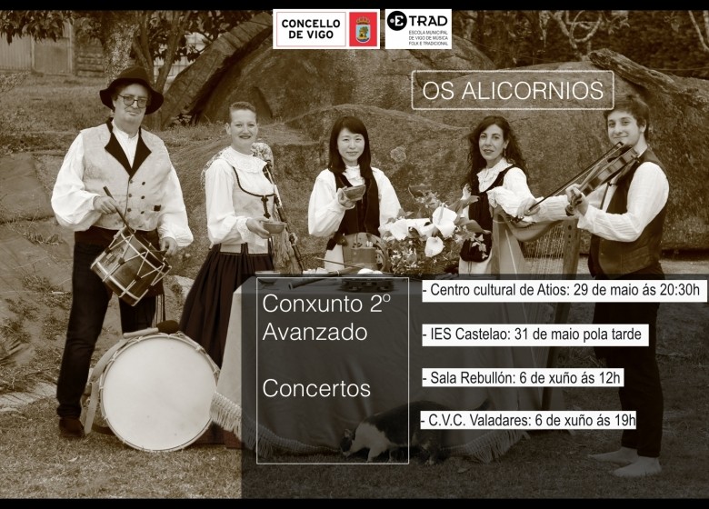 Os Alicornios no IES Castelao. Luns 31 de maio. EXTRAESCOLARES  ETRADVIGO 2020-21