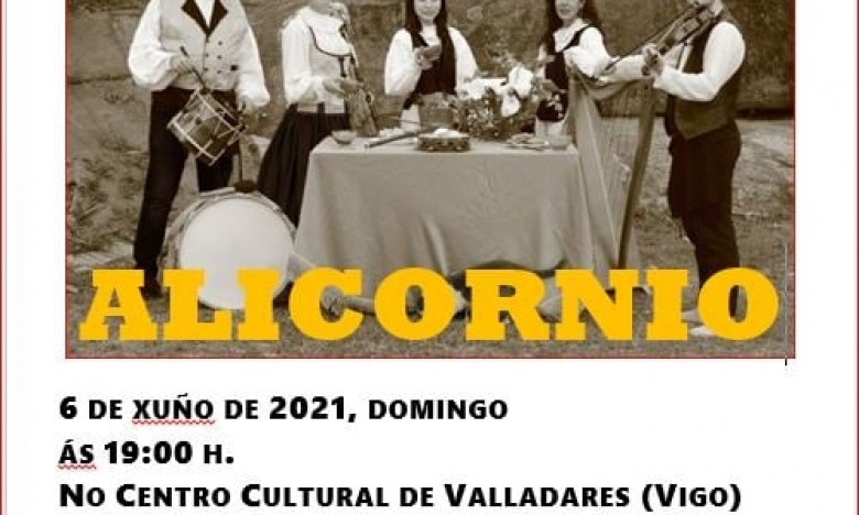 OS ALICORNIOSno C.C. de Valadares. Domingo 6 de xuño. 19:00 hs. Entrada libre e de balde con aforamento restrinxido  previa reserva no enlace. EXTRAESCOLARES ETRAD 2020-21.