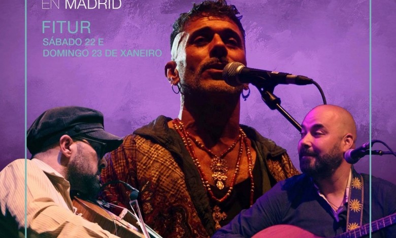 GALAXIA ETRAD.  XISCO FEIJOÓ PRESENTA O SEU CD: PEIXE,  CON CARLOS QUINTA E XOSÉ LIZ  EN FITUR. 22-23 XAN.