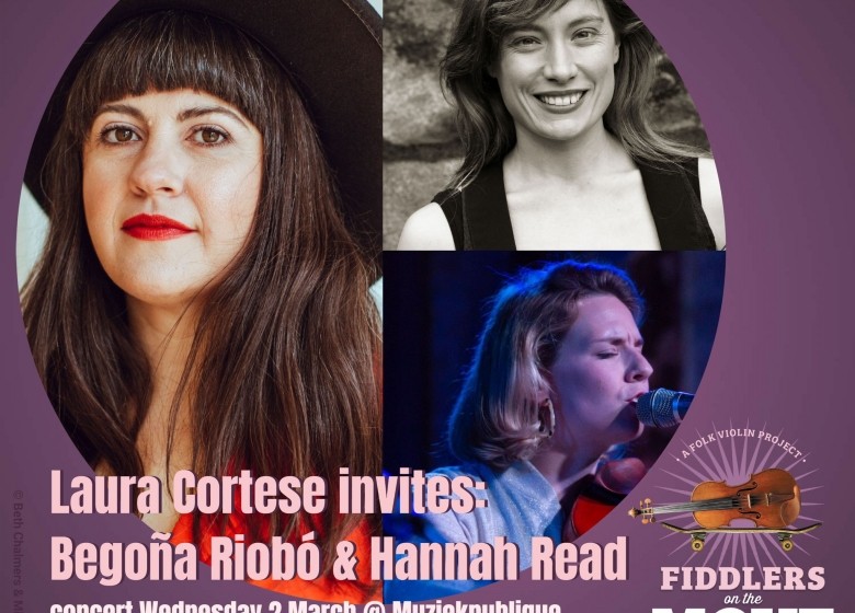 Begoña Riobó no Festival Fiddlers on the Move. Gante (BE). GALAXIA ETRAD 2021-22