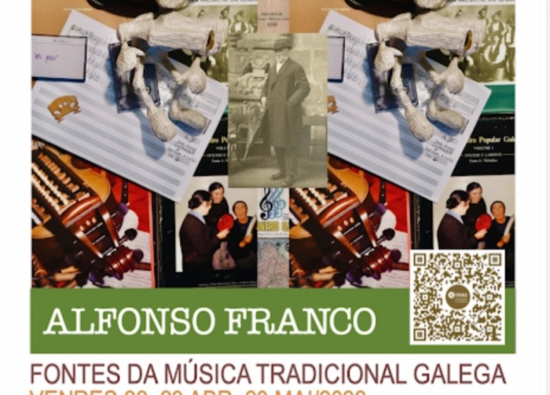 CURSO: Fontes da Música Tradicional Galega. Alfonso Franco. VENRES 22, 29 ABR. 20 MAI/2022. 16:00-19:00 hs. EXTRAESCOLARES ETRADVIGO 2021/22.