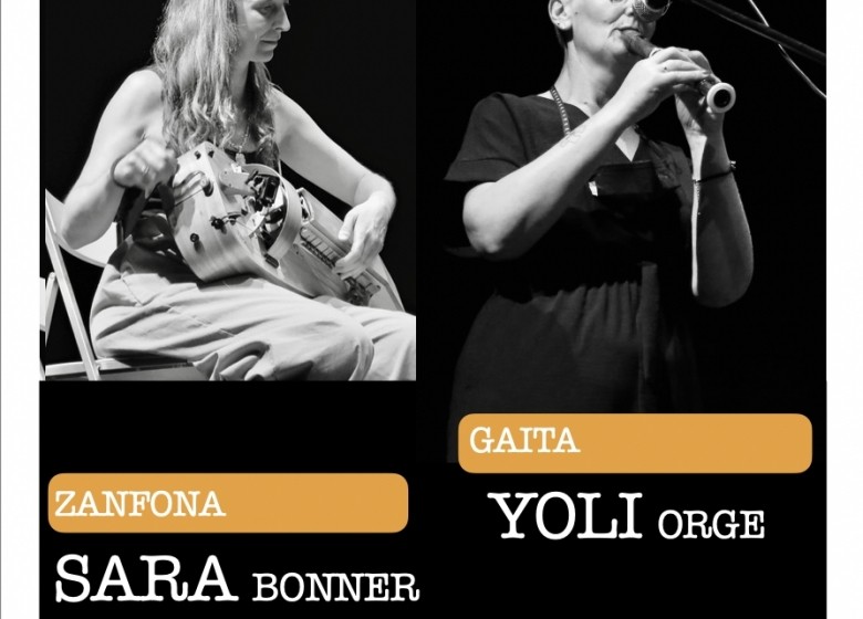 CONCERTO FIN DE ESTUDOS. SARA BONNER (ZANFONA). YOLI ORGE (GAITA). AUDITORIO MUNICIPAL DE VIGO. XOVES 5 MAIO. 19:00H