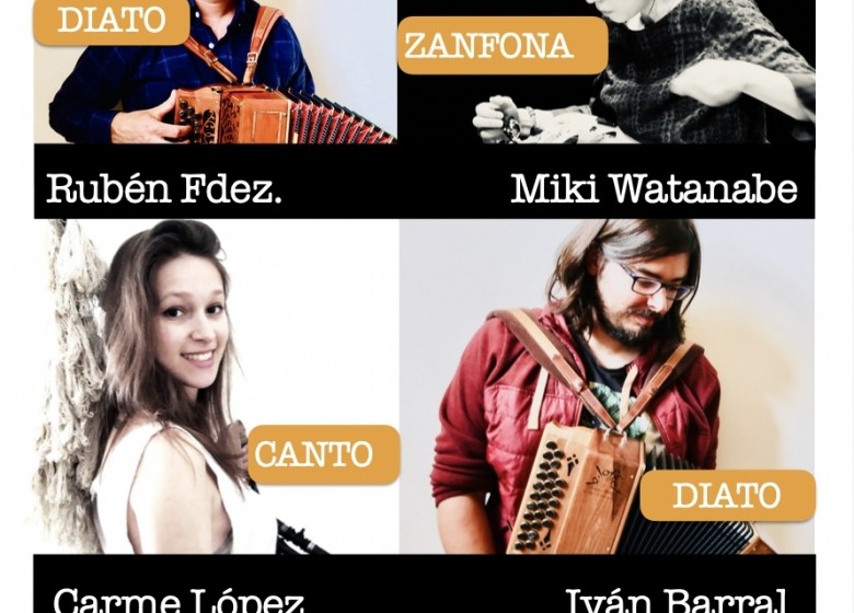 CONCERTOS FIN DE ESTUDOS. CARME LÓPEZ (CANTO). MIKI WATANABE (ZANFONA). IVÁN BARRAL, RUBÉN FDEZ (DIATO) AUDITORIO MUNICIPAL DE VIGO. XOVES 19 MAIO. 19:00H