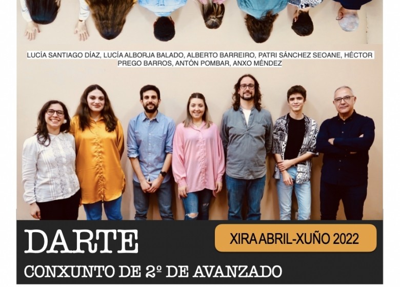 EXTRAESCOLARES ETRADVIGO 2021-22. CONCERTO DE DARTE NA ETRAD. CONXUNTO 2 DE AVANZADO. AUDITORIO MILLADOIRO. MÉR.15 XUÑO. 20:30HS.