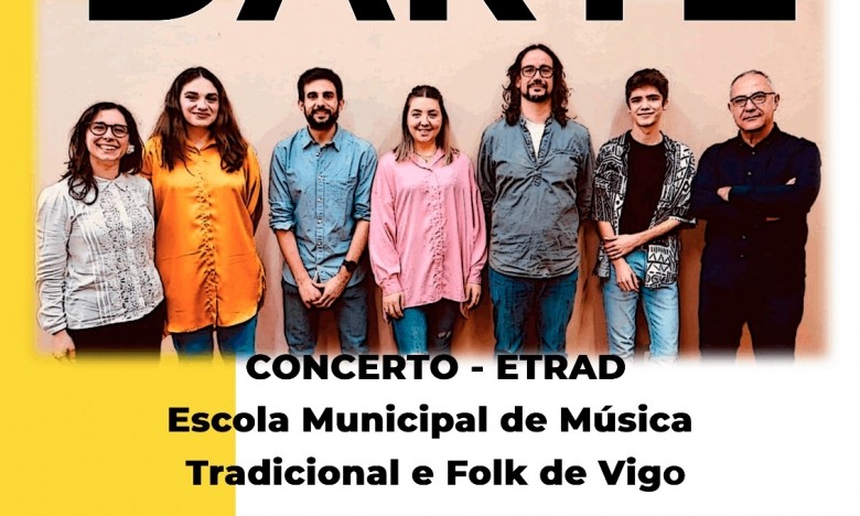 EXTRAESCOLARES ETRAD 2021-22. DARTE EN CONCERTO. Sala Rebullón. Domingo 26 de xuño. 13:00hs