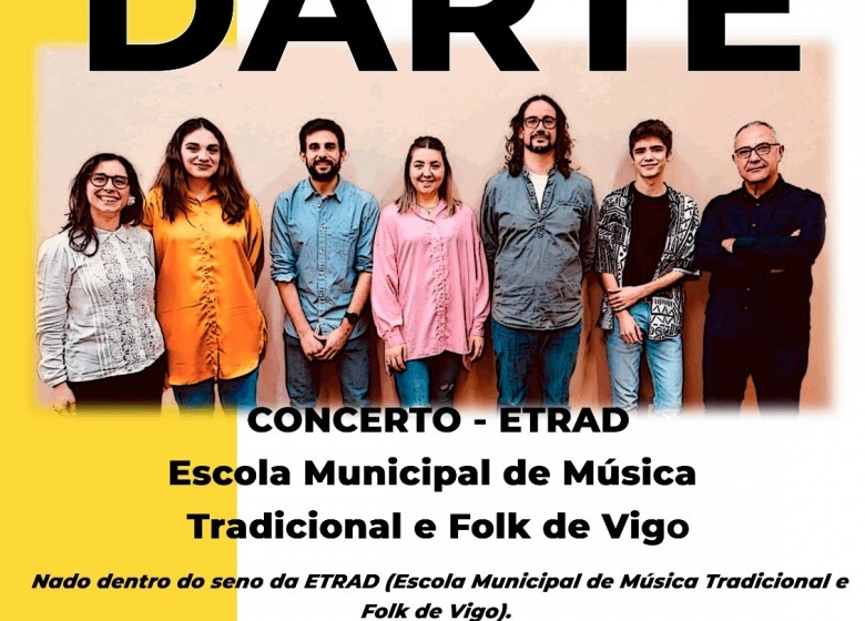 EXTRAESCOLARES ETRAD 2021-22. DARTE EN CONCERTO. Sala Rebullón. Domingo 26 de xuño. 13:00hs