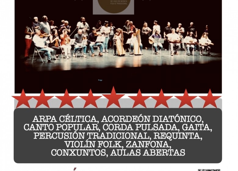 AUDICIÓN DE NADAL. MARTES 20/DEC. 18:00HS. AUDITORIO MUNICIPAL DE VIGO. EXTRAESCOLARES ETRADVIGO 2022/23.