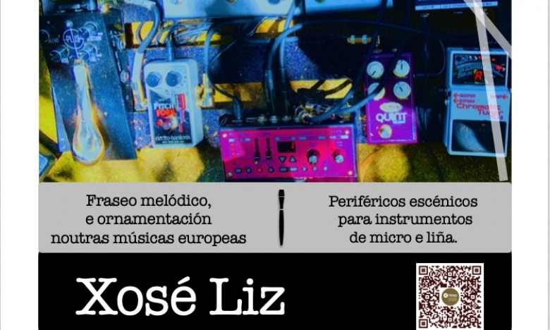 CURSO. Fraseo melódico, ornamentación noutras músicas europeas e periféricos escénicos para instrumentos de micro e liña. Xosé Liz. 13, 20 e 27 de xaneiro de 2023. EXTRAESCOLARES ETRAD 2022/23