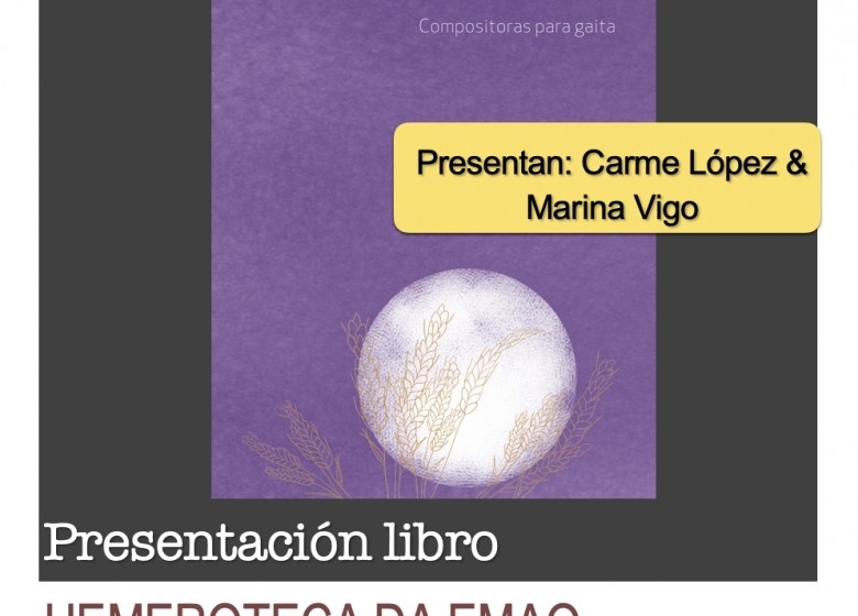 PRESENTACIÓN LIBRO: AS QUE DORMEN ENTRE O CENTEO. Xoves 01/Xuño. 18:00h. Hemeroteca da EMAO. EXTRAESCOLARES ETRADVIGO 2022-23.
