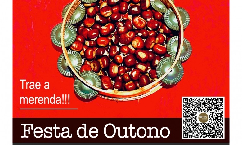 FESTA DE OUTONO. PATIO DA ESCOLA. VENRES 11/NOV. DE 17:00H A 19:00H. EXTRAESCOLARES ETRADVIGO 2023-24