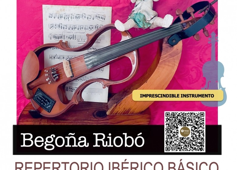 CURSO DE AMPLIACIÓN DE ESTUDOS. BEGOÑA RIOBÓ. REPERTORIO IBÉRICO BÁSICO.  17/24/NOV, 03/DEC.  EXTRAESCOLARES ETRADVIGO 2023-24.