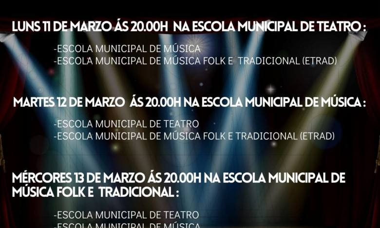 Iº Encontro de escolas EMMA VIGO 11,12,13/MAR. EXTRAESCOLRES ETRADVIGO 2023-24