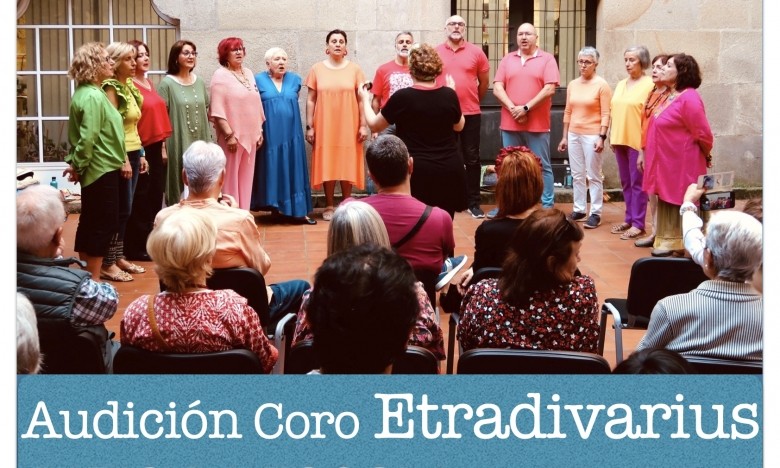 CONCERTO DO CORO ETRADIVARIUS (A.A. DE CORO DA ETRAD) MÉRCORES 19/XUÑO ÁS 20:30H NO PATIO DA ESCOLA. EXTRAESCOLARES ETRADVIGO 2023-24.