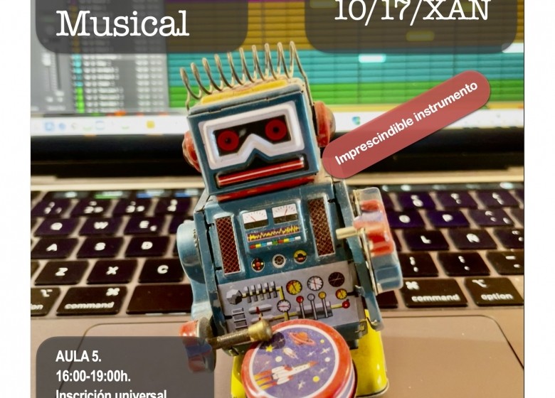 Curso: PRODUCIÓN MUSICAL. Anxo Pintos VENRES 13/DEC, 10/17//XAN. EXTRAESCOLARES ETRADVIGO 2024-25