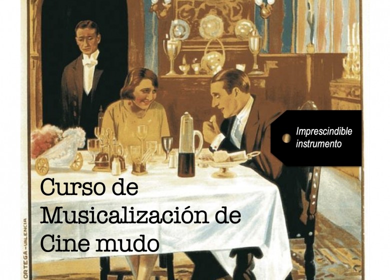 CURSO: Musicalización de cine mudo. Alfonso Franco. 21/FEB e 07 e 14/MAR. EXTRAESCOLARES ETRADVIGO 2024-25.