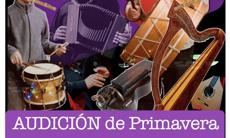 AUDICIÓN DE PRIMAVERA da ETRAD.  Auditorio Milladoiro.   Venres 21/MAR. 18:00H. Extraescolares ETRADVIGO 2024-25.