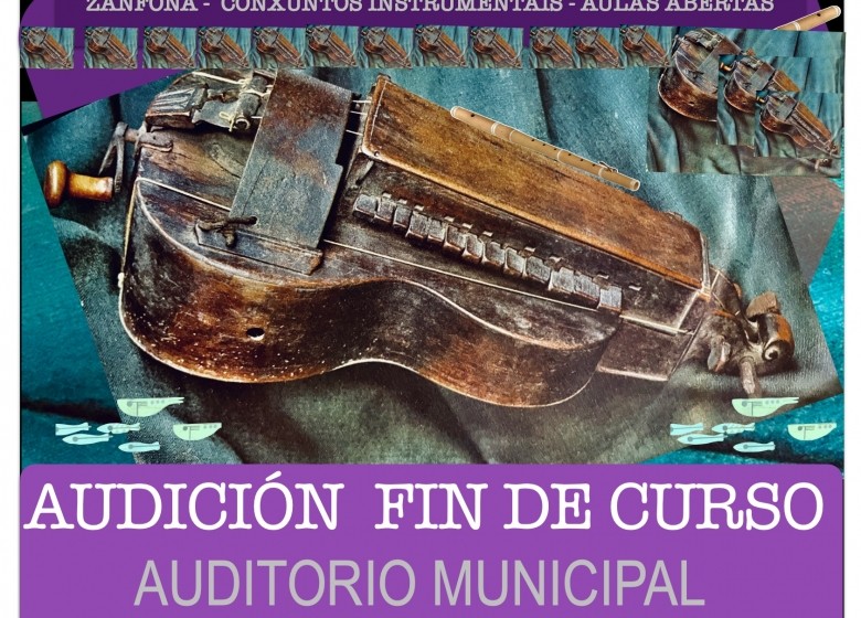 AUDICIÓN DE FIN DE CURSO. AUDITORIO MUNICIPAL DE VIGO. MÉRCORES 18 / XUÑO. 18:00 hs. ENTRADA LIBRE E DE BALDE ATA COMPLETAR AFORAMENTO. EXTRAESCOLARES ETRADVIGO 2024-25