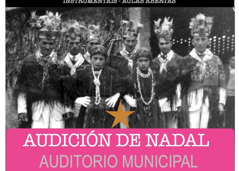 AUDICIÓN DE NADAL. AUDITORIO MUNICIPAL DE VIGO. VENRES 19/DEC. 18:00HS. EXTRAESCOLARES ETRADVIGO 2025-26.
