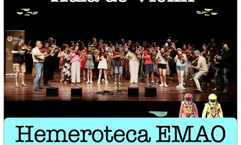 AUDICIÓN AULA DA AULA DE VIOLÍN. HEMEROTECA DA EMAO. VENRES 12/XUÑO. 16:OOH. EXTRAESCOLARES ETRAD 2025-26.