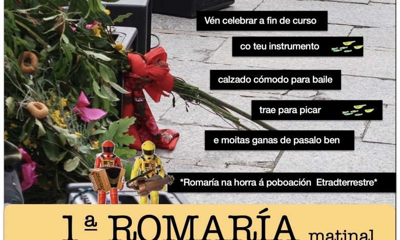 1ª Romaría da ETRAD no Parque Forestal do Monte Vixiador. Sábado 27 de xuño, a partir das 12:00 horas,