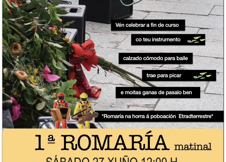 1ª Romaría da ETRAD no Parque Forestal do Monte Vixiador. Sábado 27 de xuño, a partir das 12:00 horas,