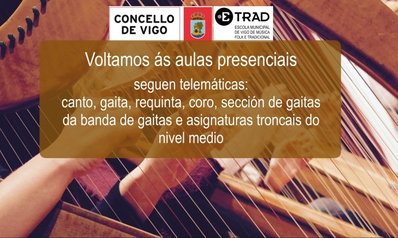 ETRADVIGO 2020-21. Consulta aquí os cambios que afectan a impartición de aulas dende o luns 22 de febreiro na escola